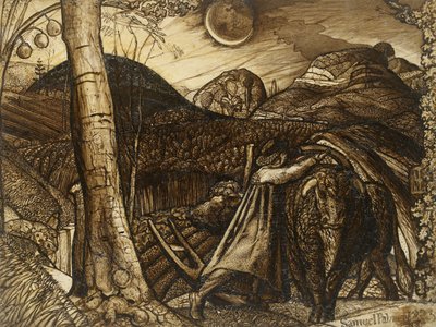 A Rustic Scene, 1823 by Samuel Palmer